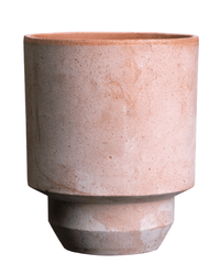 Bergs Potter Hoff Raw 7.1 inch Pot in Rosa 