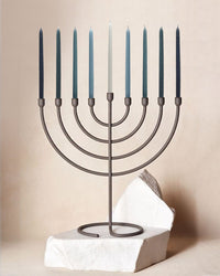 BOTANICA Menorah Hanukkah Mini Taper Candles 