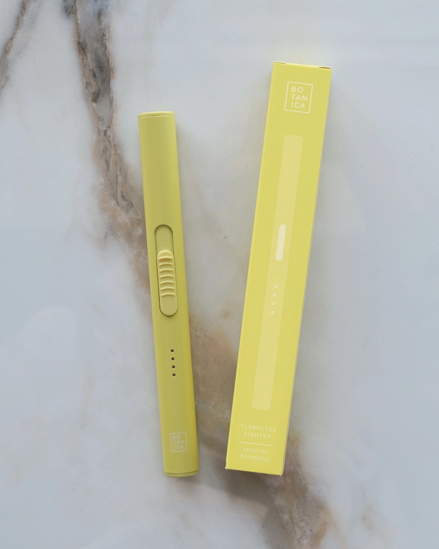 Solid Flameless Rechargeable Lighter - Lemon Lime