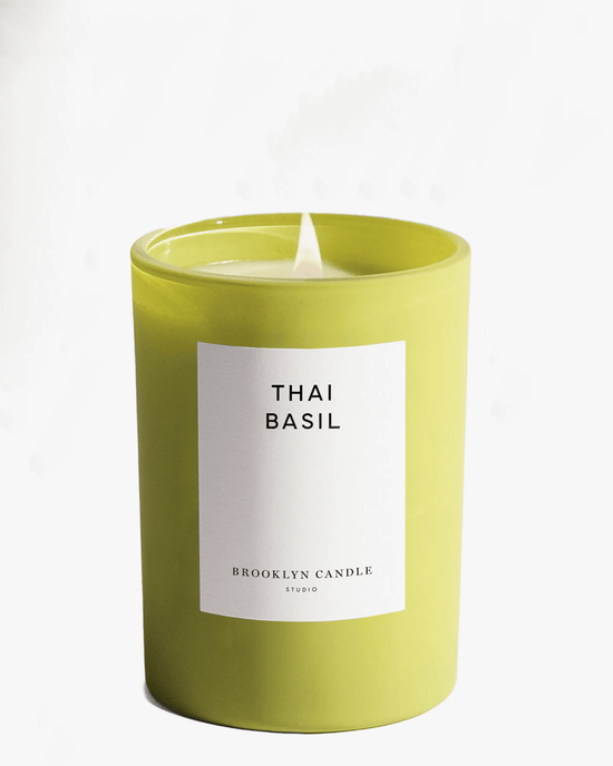 Brooklyn Candle Studio Herbarium Collection Thai Basil Candle 