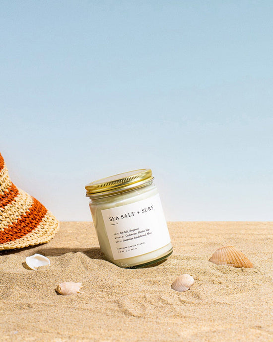 Brooklyn Candle Studio Sea Salt + Surf Jar Candle 