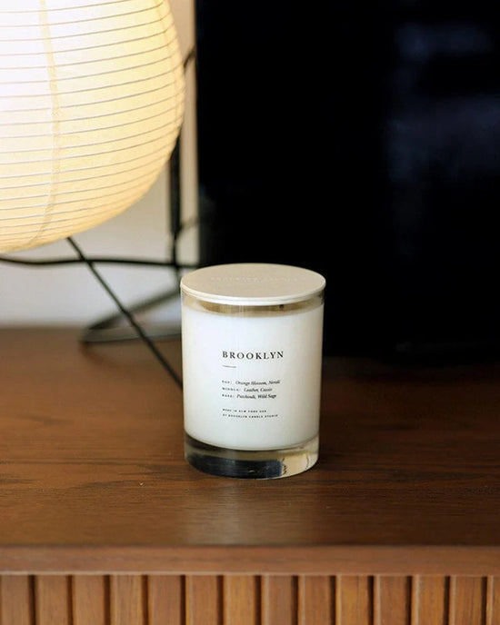 Brooklyn Candle Studio Zinc Alloy Candle Lid in Large 