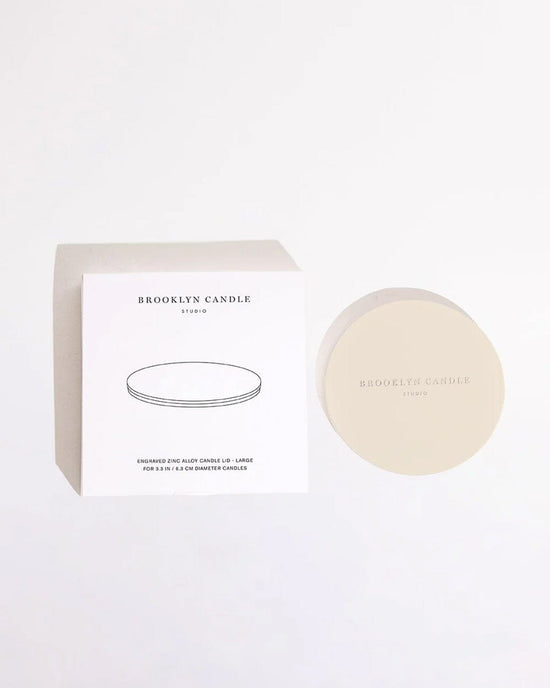 Brooklyn Candle Studio Zinc Alloy Candle Lid in Large 