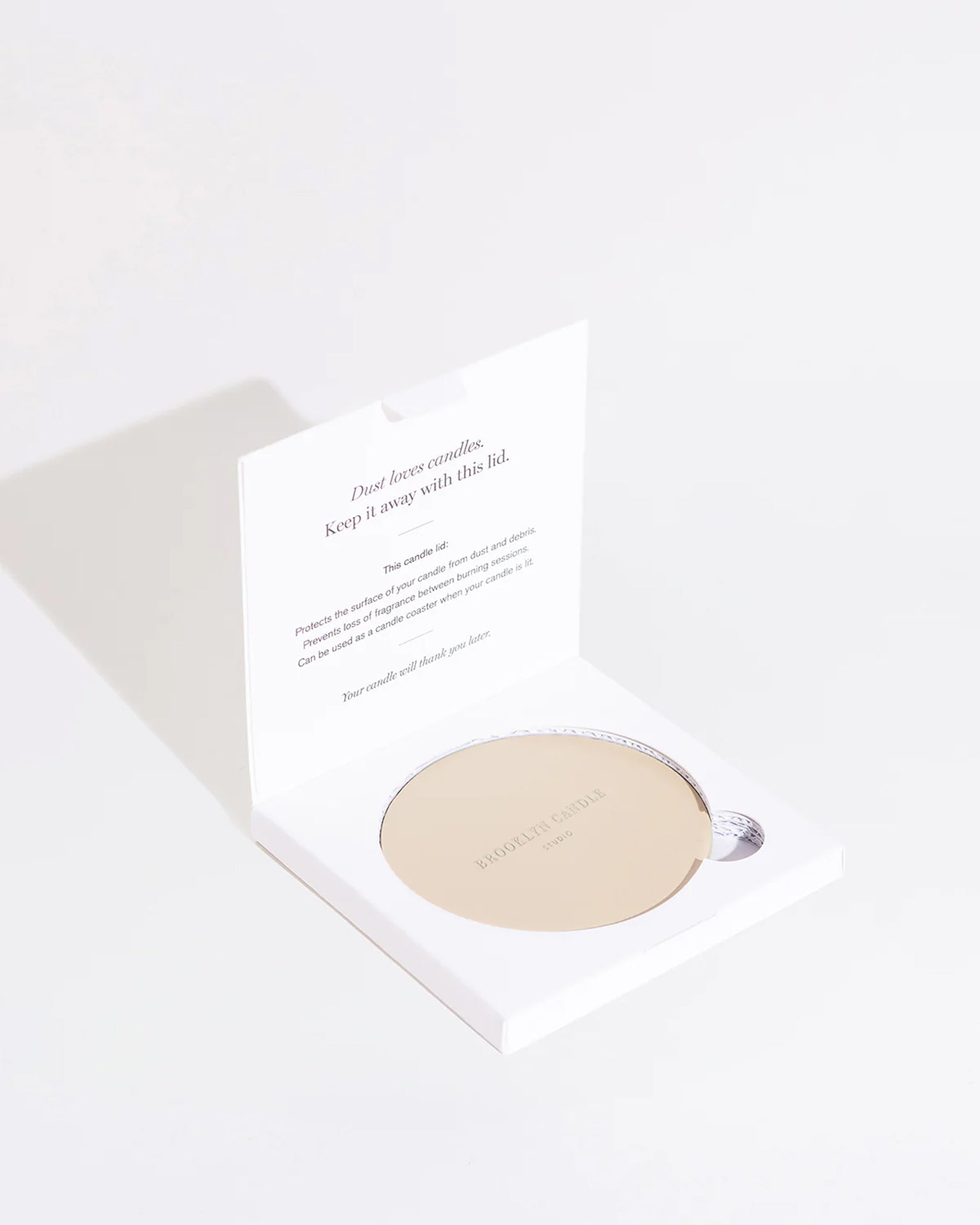 Brooklyn Candle Studio - Zinc Alloy Candle Lid - Thumbnail 5