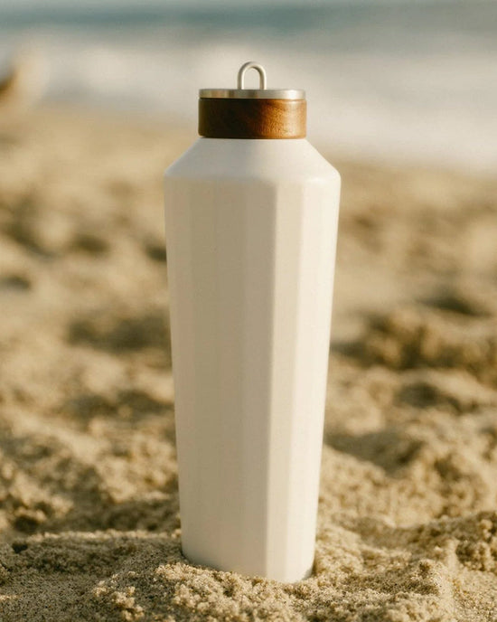 Business & Pleasure Co 25oz Hemingway Flask - Antique White 