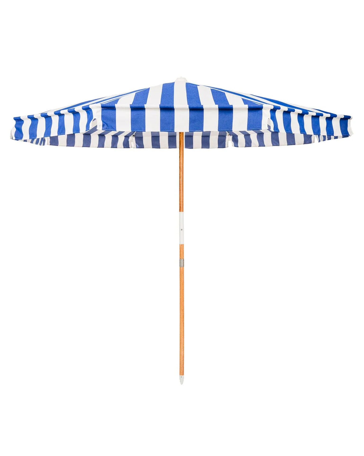 Amalfi Umbrella - Crew Mediterranean Blue Stripe