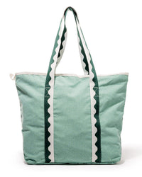 Business & Pleasure Co Beach Bag - Rivie Green 