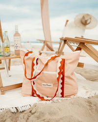Business & Pleasure Co Beach Bag - Rivie Pink 