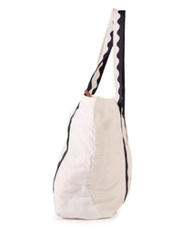 Business & Pleasure Co Home Beach Bag - Rivie White