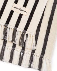 Business & Pleasure Co Beach Towel - Laurens Navy Stripe 