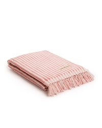 Business & Pleasure Co Beach Towel - Laurens Pink Stripe 