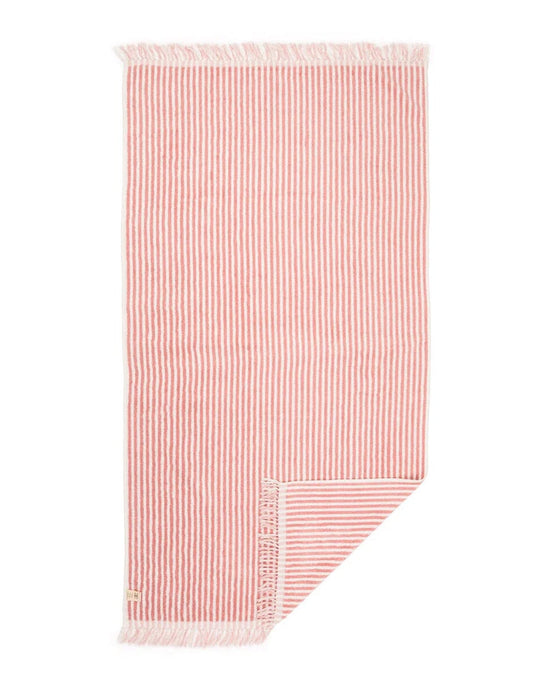 Business & Pleasure Co Beach Towel - Laurens Pink Stripe 