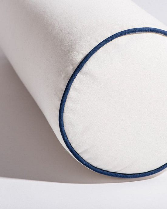 Business & Pleasure Co Bolster Pillow - Rivie White 