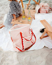 Business & Pleasure Co Cooler Tote Bag - Rivie Pink 