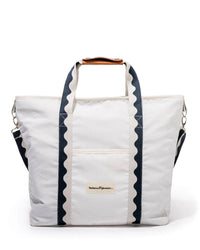 Business & Pleasure Co Home Cooler Tote Bag - Rivie White