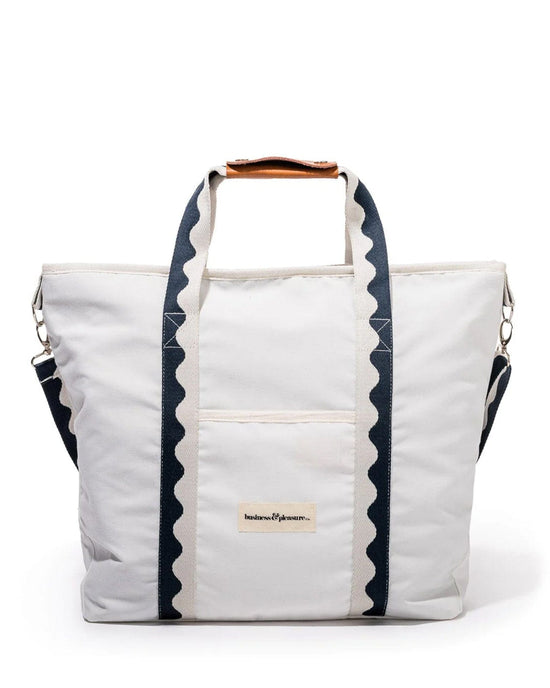 Business & Pleasure Co Home Cooler Tote Bag - Rivie White