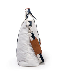 Business & Pleasure Co Home Cooler Tote Bag - Rivie White
