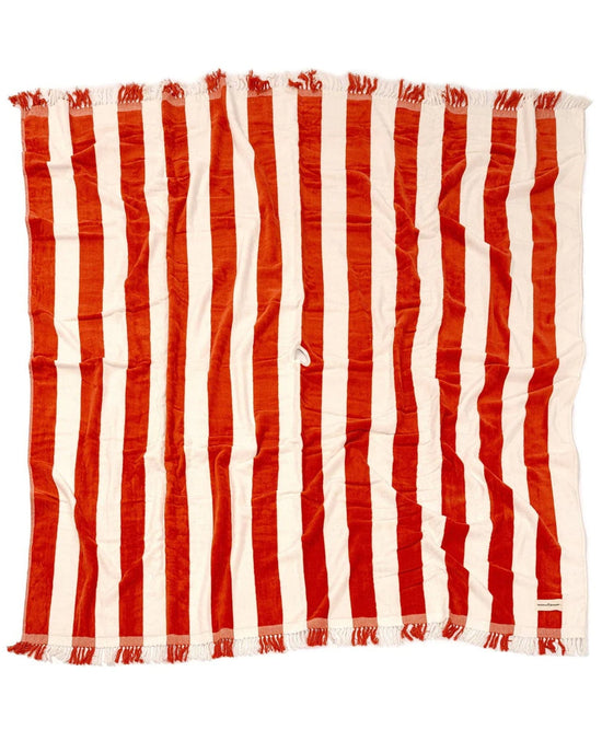 Business & Pleasure Co Home Holiday Beach Blanket - Le Sirenuse Capri Stripe