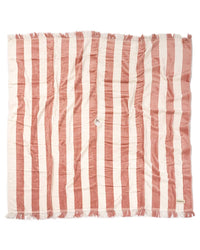 Business & Pleasure Co Holiday Beach Blanket - Pink Capri Stripe 