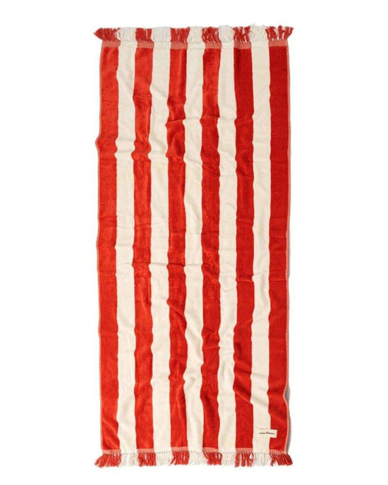 Business & Pleasure Co Holiday Beach Towel - Le Sirenuse Capri Stripe 