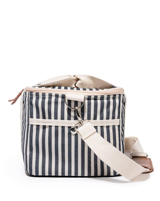 Business & Pleasure Co Home Premium Cooler Bag - Laurens Navy Stripe