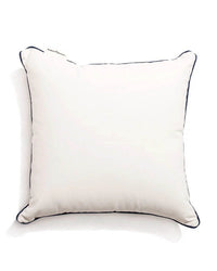 Business & Pleasure Co Small Square Throw Pillow - Rivie White 
