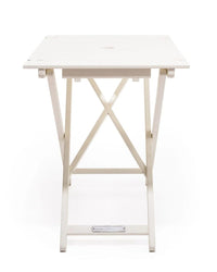 Business & Pleasure Co Tall Folding Table - Antique White 