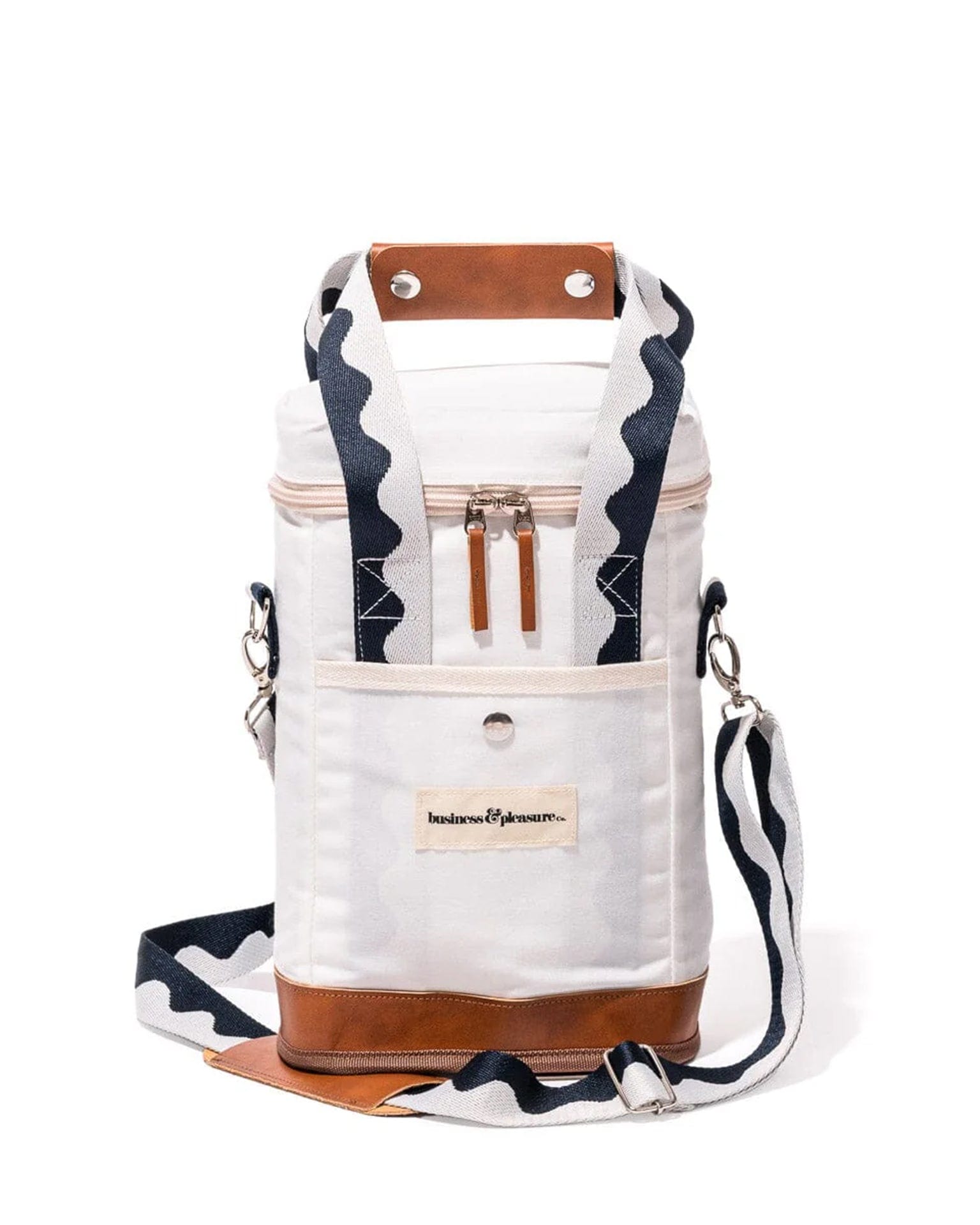 Wine Cooler Tote Bag - Rivie White
