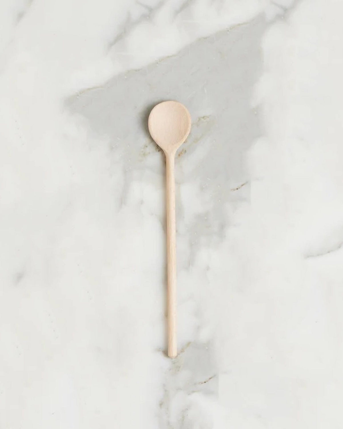 Beechwood Cooking Spoon - 10in Round