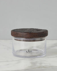 etúHOME Heritage Wood Top Canister, Small 