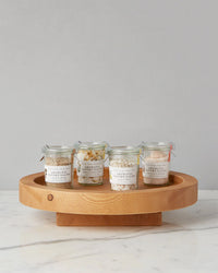 etúHOME Natural Nesting Lazy Susan, Small 