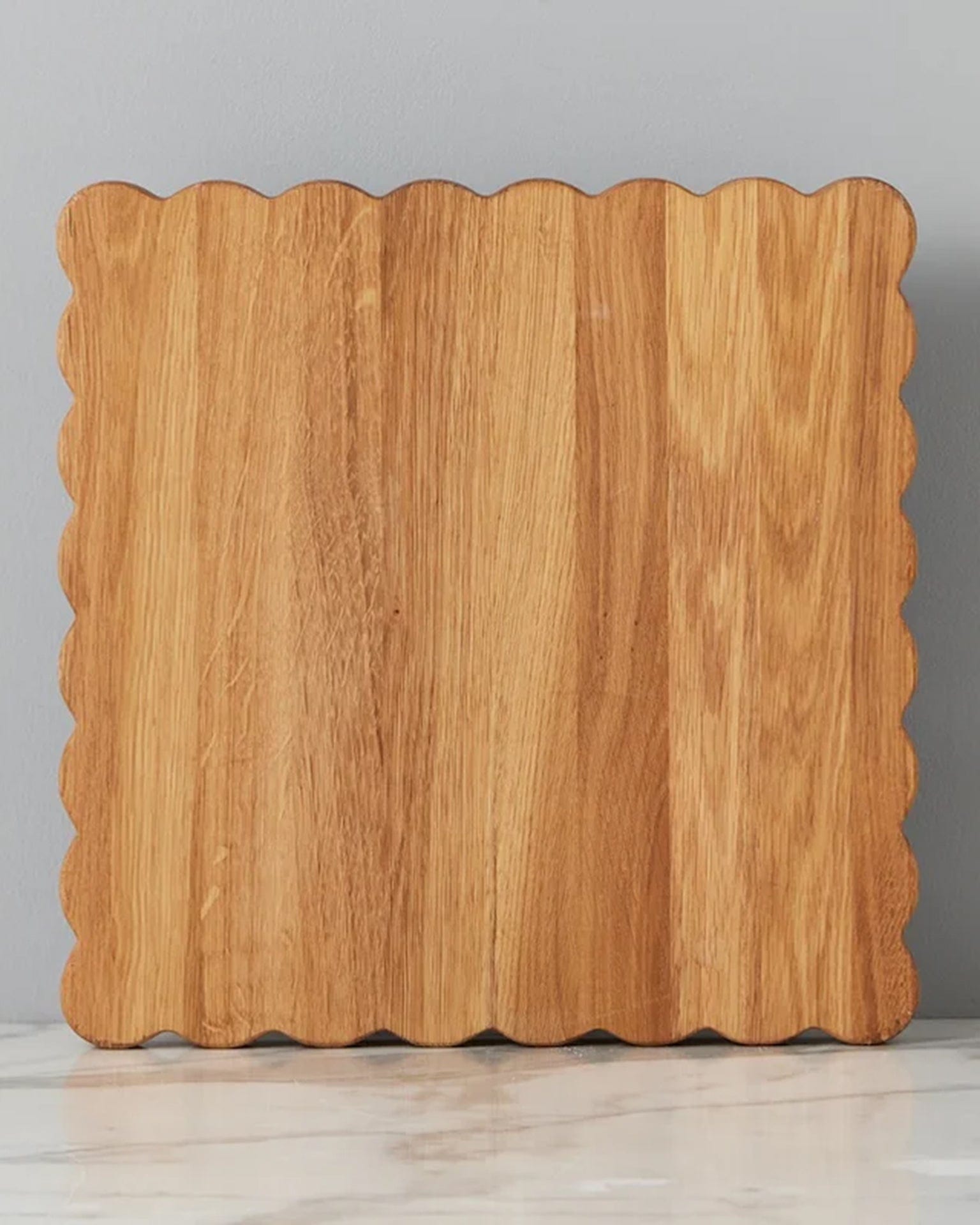 Square Scalloped Cutting Board, Large
