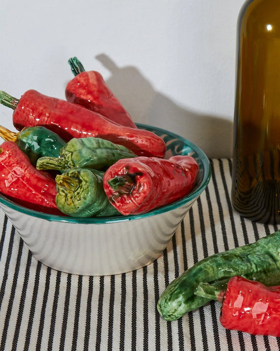 Eturel Madrid Home Ceramic Green Pepper Fry