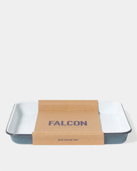 Falcon Enamelware Serving Tray in Pigeon Grey 