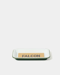Falcon Enamelware Small Tray in Samphire Green 