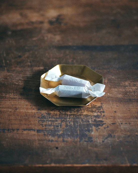 Fog Linen Work Home Brass Octagon Plate - Various Sizes