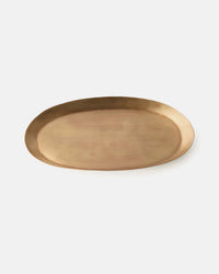 Fog Linen Work Brass Oval Tray - Various Sizes 