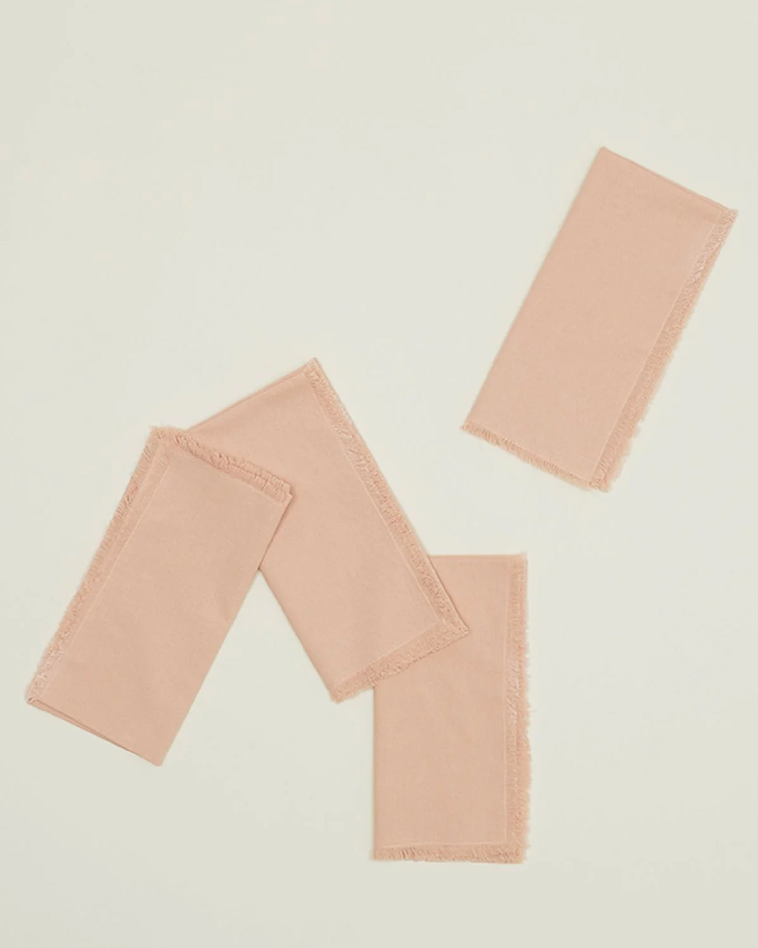 Essential Dinner Napkins in Blush - Set of 4