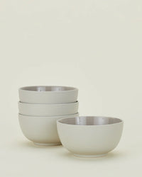 Hawkins New York Essential Dinnerware in Light Grey - 16 Piece Set 