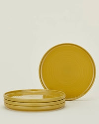 Hawkins New York Essential Dinnerware in Mustard - 16 Piece Set 