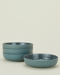 Hawkins New York Essential Dinnerware in Peacock - 16 Piece Set 