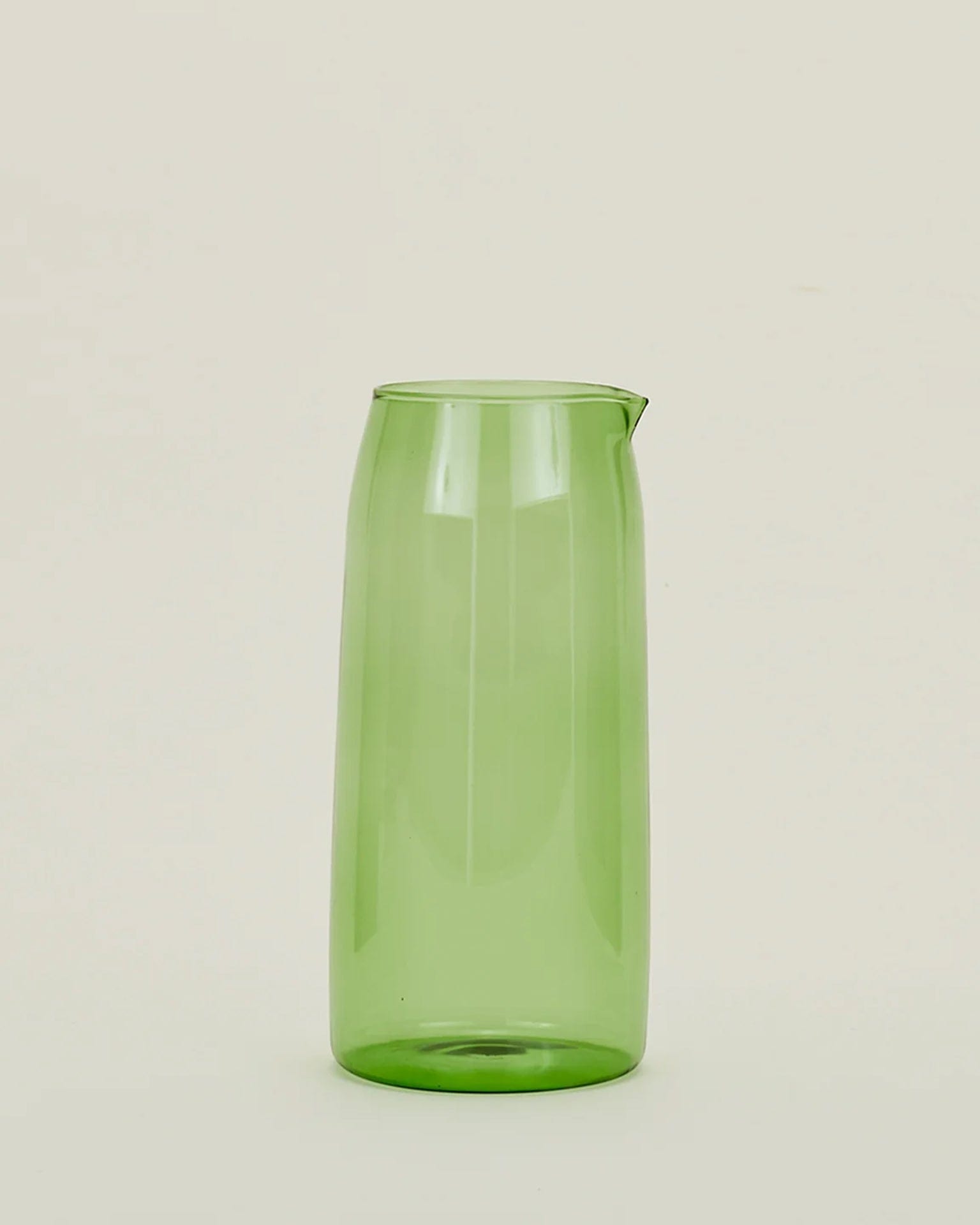 Essential Glassware - Pitcher in Green