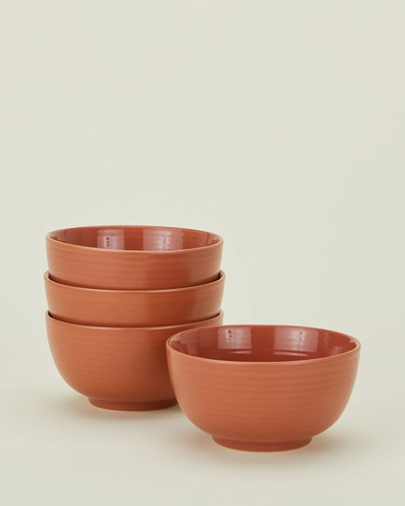 Essential Large Bowls in Terracotta - Set of 4