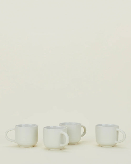Hawkins New York Essential Mugs in Bone - Set of 4 