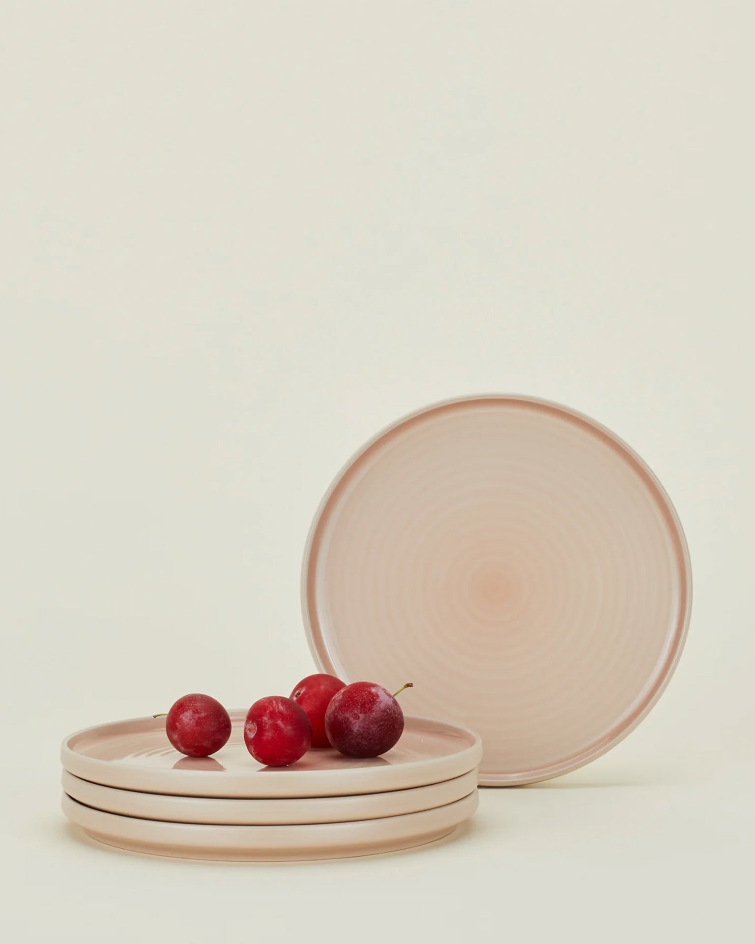 Essential Salad Plates in Blush - Set of 4