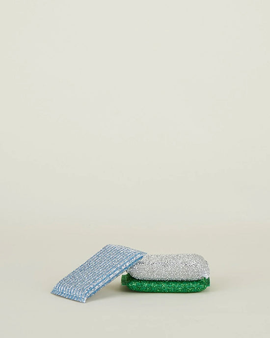 Hawkins New York Set of 3 Lurex Sponges in Cools 