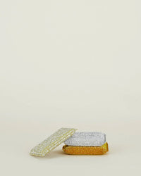 Hawkins New York Set of 3 Lurex Sponges in Metallics 