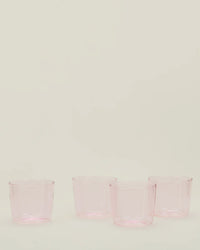 Hawkins New York Set of 4 Essential Glassware in Blush 