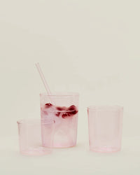 Hawkins New York Set of 4 Essential Glassware in Blush 