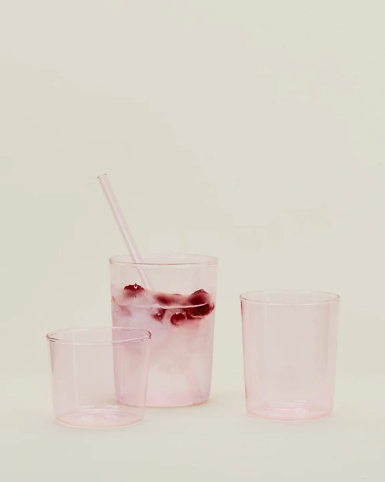 Hawkins New York Set of 4 Essential Glassware in Blush 